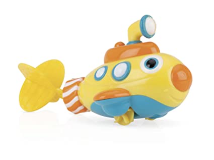 Little Submarine Pull String Bath Toy, Colors May Vary