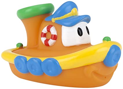 2-Pack Tub Tugs Floating Boat Bath Toys, Colors May Vary