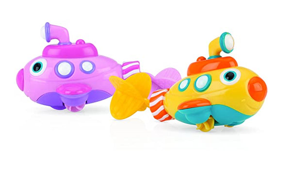 Little Submarine Pull String Bath Toy, Colors May Vary